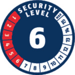 Security Level 6/15 | ABUS GLOBAL PROTECTION STANDARD ® | A higher level means more security